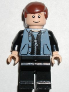 Peter Parker 3 - Sand Blue Vest, Black Legs : Minifigure spd031