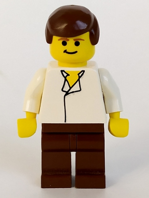 LEGO 1 Piece Per Order NEW Brown/Yellow Pattern Design Mini Figure Legs 