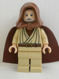 Details about   LEGO Minifigure Obi-Wan Kenobi Old Light Nougat White Pupils sw0274 Star Wars 