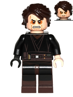 Genuine LEGO Star Wars Anakin Skywalker Sith Visage Mini Figure sw0361 set 9494 