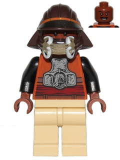 Lego Star Wars-Skiff Guard Lando Calrissian Figure-Jabba from Set 9496 