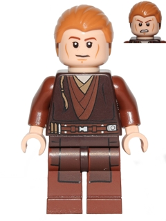 Lego Star Wars Anakin Skywalker Padawan sw0488 aus Set 75021 Riss Im Torso 