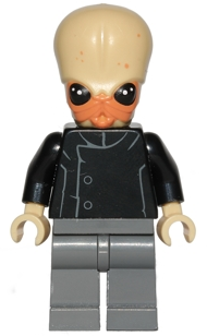 LEGO STAR WARS CANTINA SQUID ALIEN MINIFIGURE THUG MADE OF GENUINE LEGO PARTS 