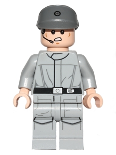 Lego Imperial Officer Hat 75207 Dark Grey 6188946 Cap from Sets 75055 75184 