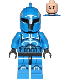 LEGO Star Wars Senate Commando personaggio comando BLU PRINTED Legs PERSONAGGI NUOVO 