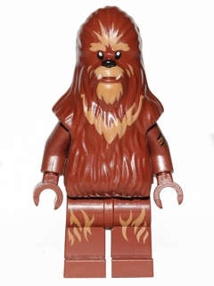 Lego Minifigur Star Wars Schnee Chewbacca 