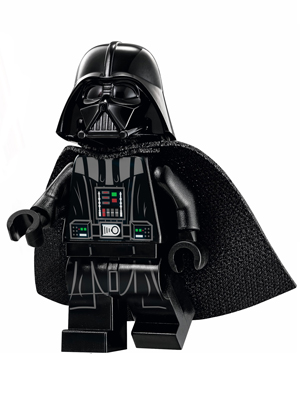 Helmet Collar Darth Vader NEUF NEW 1 x LEGO 19917 Collier Dark Vador black 