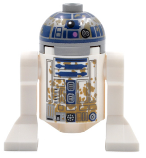 Lego Figur Star Wars R2-Q5 ASTROMECH Sammelfigur 6211 7958 10188 
