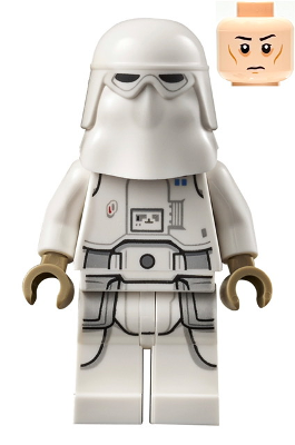Snow Trooper Custom Minifigure Star Wars Action Figure New 