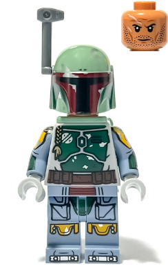 Lego white 2025 boba fett bricklink