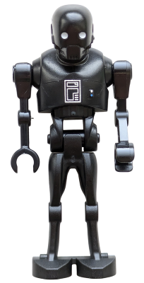 K-2SO Droid - Dark Silver Chest Panel : Minifigure sw1412