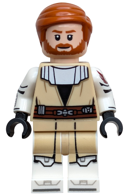 Obi-Wan Kenobi - Clone Wars, Printed Arms and Legs : Minifigure