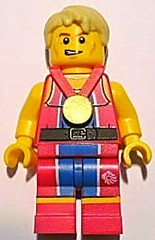 tgb007 Details about   Lego Wondrous Weightlifter Minifigure From Series Team GB 