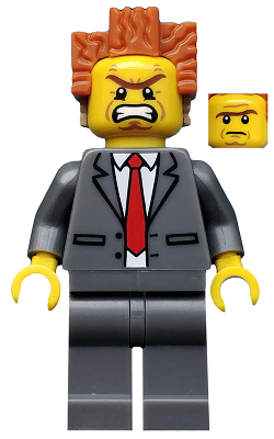2 Lego figure president business the lego movie-coltlm