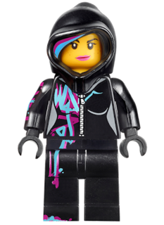 tlm017 NEW LEGO Wyldstyle with Hood FROM SET 70801 THE LEGO MOVIE 