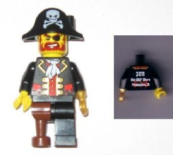  LEGO Pirate Captain Brickbeard Redbeard minifigure