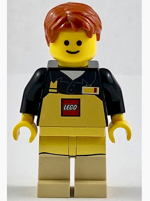 LEGO Employee, Male with Apron, LEGO Store at 2013 : Minifigure tls095 |