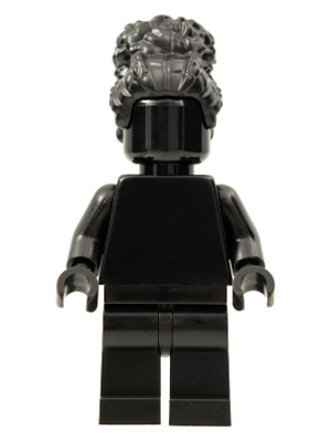 Everyone is Awesome Black (Monochrome) : Minifigure tls100 | BrickLink