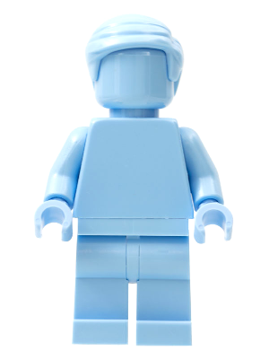 Everyone is Awesome Bright Blue (Monochrome) : Minifigure tls108 | BrickLink
