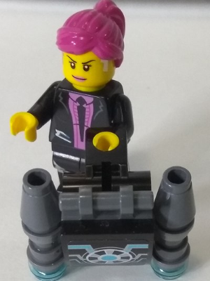 Agenten schwarz violett Haar Lego Ultra Agents Agent Caila Phoenix Neu 