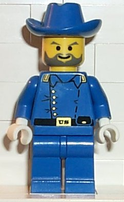 Lego® ww002 Western Cavalry Lieutenant Figur aus 6762 6769 #11 