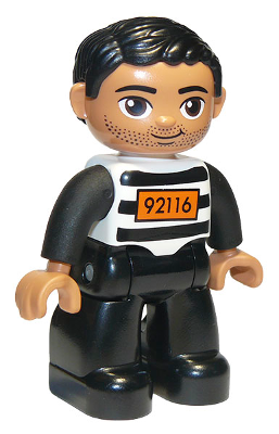 Lego duplo prison fashion