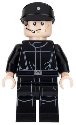 Minifigure sw0802 : Imperial Shuttle Pilot - Light Nougat [Star Wars ...