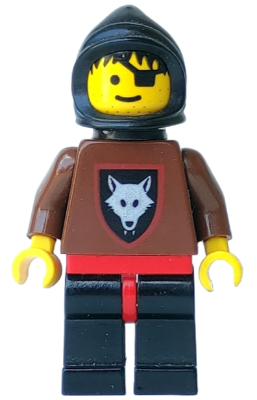 Lego ® Knights Figure Wolfpack 1 cas252 from 6086 6105 6038 6075 Castle