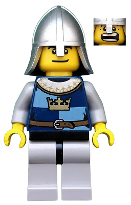 LEGO Castle Fantasy Era cas436 Crown Knight Minifigure 