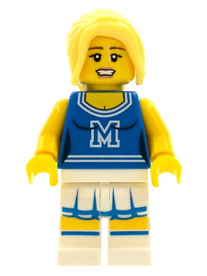 Cheerleader, Series 1 &#40;Minifigure Only without Stand and Accessories&#41;