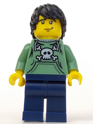 Skater, Series 1 &#40;Minifigure Only without Stand and Accessories&#41;