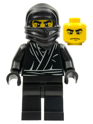 Minifigure col012 : Ninja, Series 1 (Minifigure Only without Stand and ...