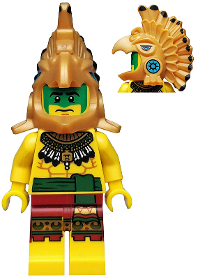 Aztec Warrior, Series 7 (Minifigure Only without Stand and Accessories)