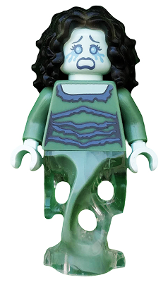 X 1 HEAD FOR THE ZOMBIE PIRATE FROM SERIES 14 PARTS LEGO-MINIFIGURES SERIES 14 