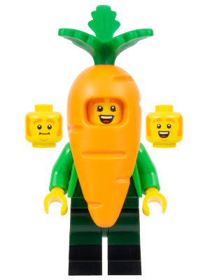 Carrot Mascot, Series 24 &#40;Minifigure Only without Stand and Accessories&#41;