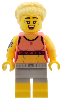 Fitness Instructor, Series 25 &#40;Minifigure Only without Stand and Accessories&#41;