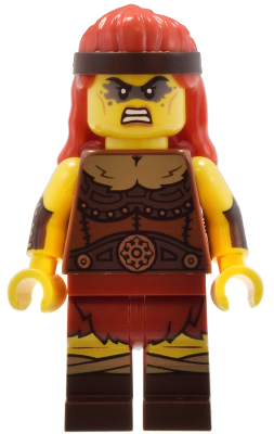 Fierce Barbarian, Series 25 &#40;Minifigure Only without Stand and Accessories&#41;