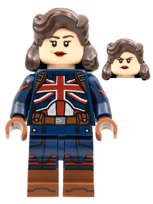 Captain Carter, Marvel Studios &#40;Minifigure Only without Stand and Accessories&#41;