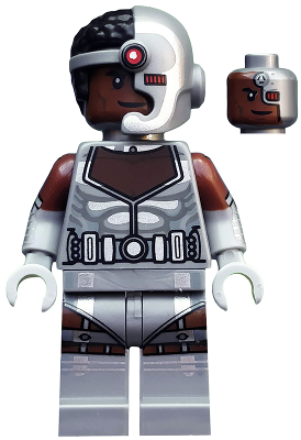 Figurka LEGO Cyborg zepředu