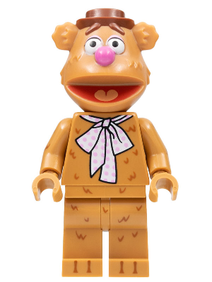 Fozzie Bear, The Muppets (Minifigure Only without Stand and Accessories)