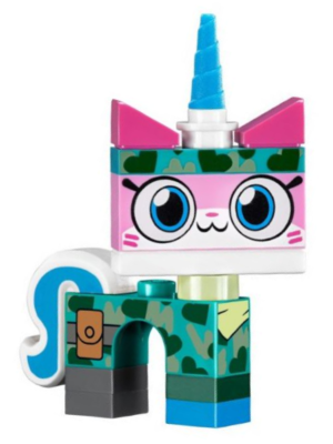 Camouflage Unikitty, Unikitty!, Series 1 &#40;Character Only without Stand&#41;