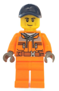 LEGO minifigures In 60249-1: Street Sweeper | Brickset