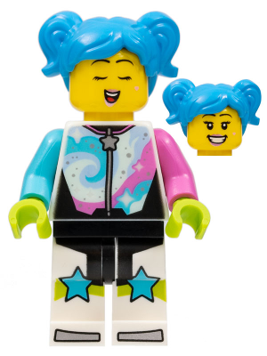 LEGO minifigures Poppy Starr Town Brickset