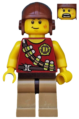 Lego Minifigures Hero Dino Fedora dino005 