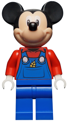 Blue Overalls Red Bandana FROM SET 71044 DISNEY NEW LEGO Mickey Mouse dis042 