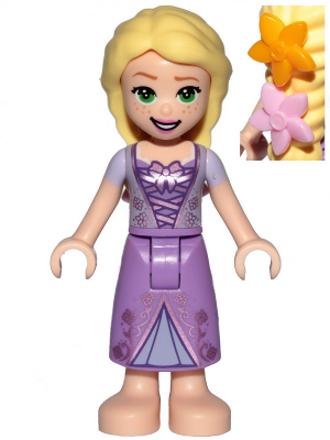 LEGO MOC Tangled Rapunzel Princess Brickheadz by