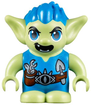 NEW LEGO Elves Roblin the Goblin Green Troll Minifig Minifigures 41181 
