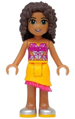 frnd0122: Friends Andrea - Bright Light Orange Asymmetric Skirt with Magenta Fringe, Magenta Top with White Geometric Heart <h1><a href='/minifigs/frnd0122/friends-andrea-bright-light-orange-asymmetric-skirt-with-magenta-fringe-magenta-top-with-white-geometric-heart'>Friends Andrea - Bright Light Orange Asymmetric Skirt with Magenta Fringe, Magenta Top with White Geometric Heart</a></h1><div class='tags floatleft'><a href='/minifigs/frnd0122'>frnd0122</a> <a href='/minifigs/category-Friends'>Friends</a> <a href='/minifigs/category-Friends/subcategory-General'>General</a> <a href='/minifigs/category-Friends/year-2015'>2015</a></div> <div class='floatright'>Image © BrickLink.com</div>