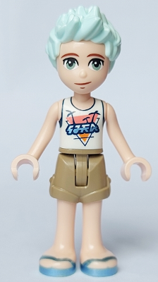 frnd0644: Friends Charli - White Top with Dark Blue Trim and Palm Trees, Dark Tan Shorts, Metallic Light Blue Sandals <h1><a href='/minifigs/frnd0644/friends-charli-white-top-with-dark-blue-trim-and-palm-trees-dark-tan-shorts-metallic-light-blue-sandals'>Friends Charli - White Top with Dark Blue Trim and Palm Trees, Dark Tan Shorts, Metallic Light Blue Sandals</a></h1><div class='tags floatleft'><a href='/minifigs/frnd0644'>frnd0644</a> <a href='/minifigs/category-Friends'>Friends</a> <a href='/minifigs/category-Friends/subcategory-General'>General</a> <a href='/minifigs/category-Friends/year-2023'>2023</a></div> <div class='floatright'>Image © BrickLink.com</div>