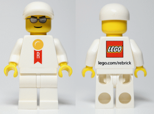 Mr. Rebrick (2016) - 'lego.com/rebrick' on Back